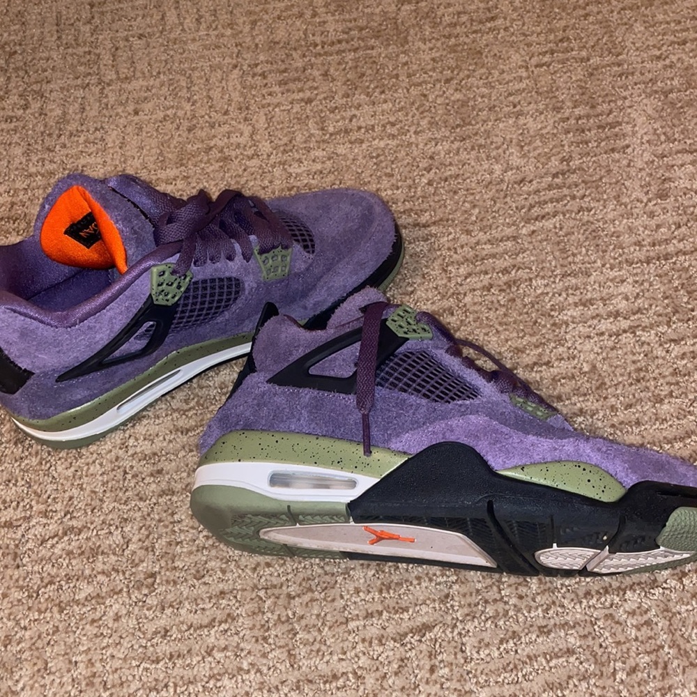 Jordan 4 Retro Purple Canyon Womens 7